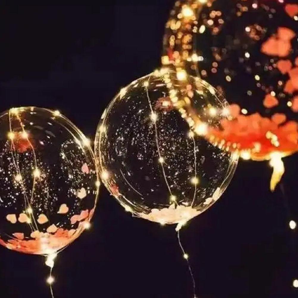 3 個の LED バルーン ライトアップバルーン 発光ボブル - Led Balloon Light のレビューと価格