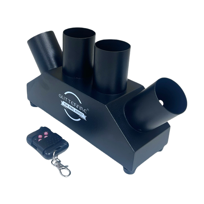 コールド屋内ステージ噴水リモコン 4 チャンネル扇形線香花火 - Confetti Cannon Tube のレビューと価格